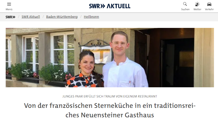 Screenshot SWR aktuell